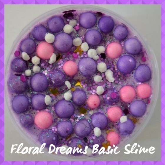 BAS004 Floral Dreams Basic Slime Pic 